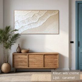 Wanddecoratie 3D | Beach panorama