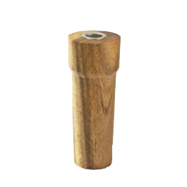 Houten kandelaar- 18 cm