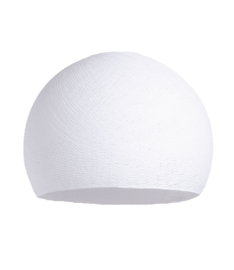 Witte hanglamp halve bol