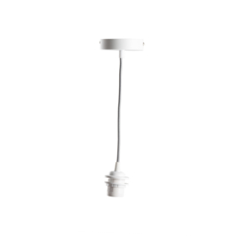 Plafondlamp halve bol- beige