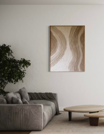 Wanddecoratie 3D | Desert