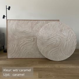 Wanddecoratie 3D | Flow rond