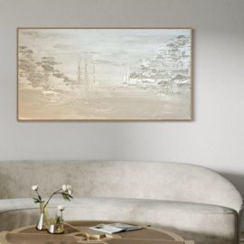 Wanddecoratie 3D | Lake panorama