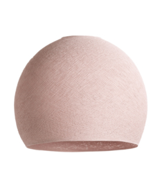 Oud roze hanglamp- halve bol