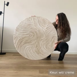 Wanddecoratie 3D | Flow rond