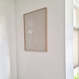 Gepersonaliseerde wanddecoratie