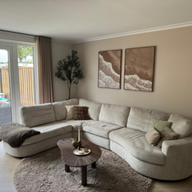 Wanddecoratie 3D | 2 luik abstract sea
