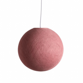 Hanglamp rond warm roze