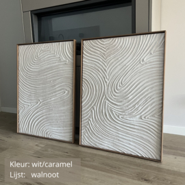 Wanddecoratie 3D | 2 luik flow