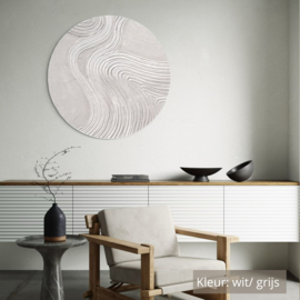 Wanddecoratie 3D | River rond