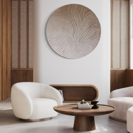 Wanddecoratie 3D | Flow rond