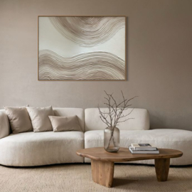 Wanddecoratie 3D | Desert