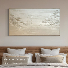 Wanddecoratie 3D | Lake panorama