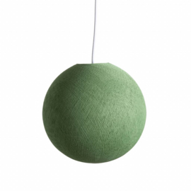 Mosgroene ronde hanglamp