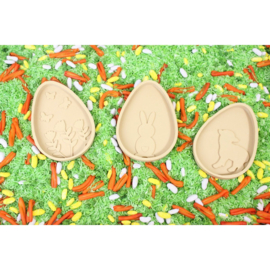 Vulvormen paaseieren PLA (set 3 stuks)