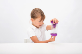 Tickit KleurBright Sand Timer 15 Minuten Paarse