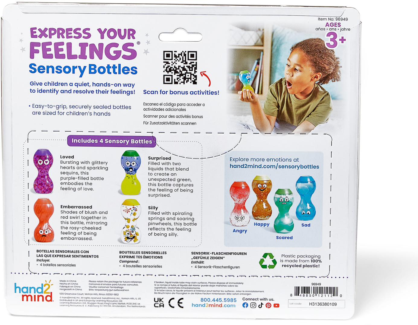 Learning Resources - Express Your Feelings/Sensory Bottles