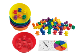 Sorteer beren met matching kommetjes