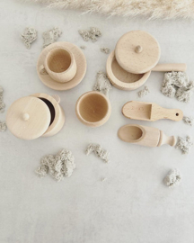 Houten sensory speelset