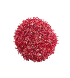 Speelrijst aardbeien mix