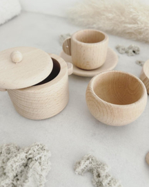 Houten sensory speelset