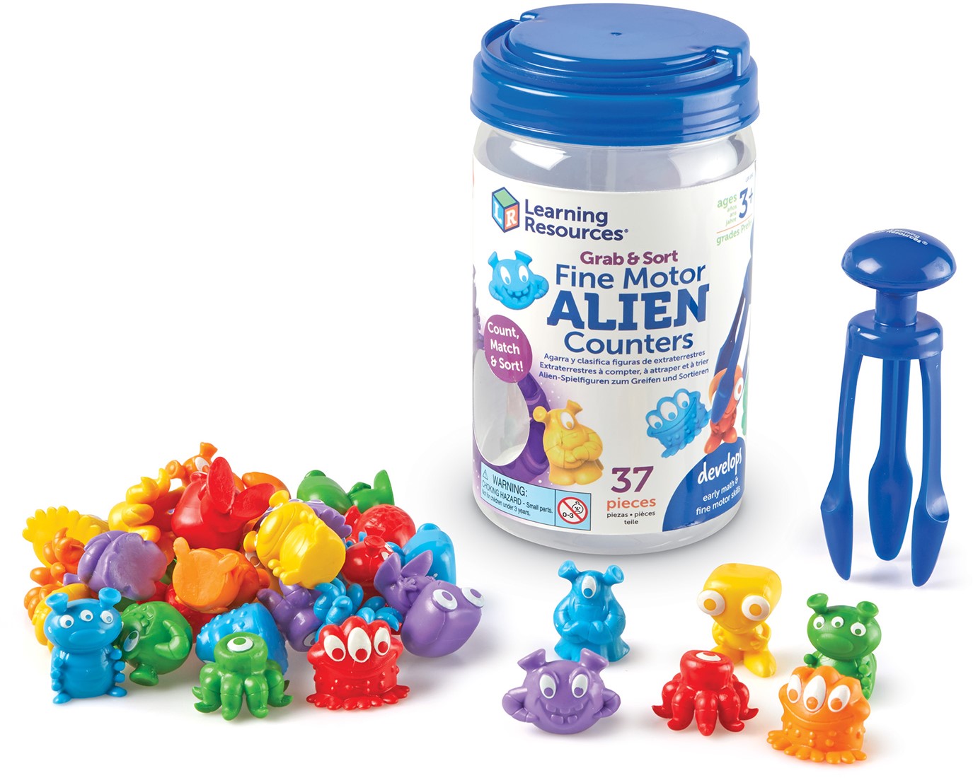 Learning resources Alien counters