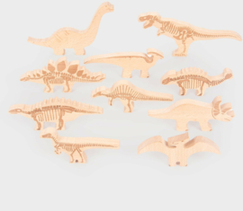 Tickit houten dinosaurusblokken