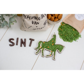 Houten vulvorm Sint paard