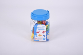 Dinosaur count jar (32 stuks)