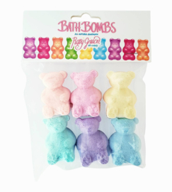 Gummy bear bruisballen (set van 6 stuks)