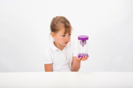 Tickit KleurBright Sand Timer 15 Minuten Paarse