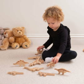 Tickit houten dinosaurusblokken