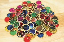 100 magnetische telchips