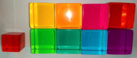 Phatt Lucite Cubes 10 stuks