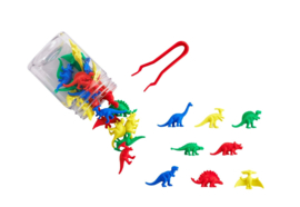 Dinosaur count jar (32 stuks)