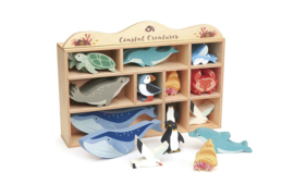 Tender Leaf Toys Set Houten Zeedieren