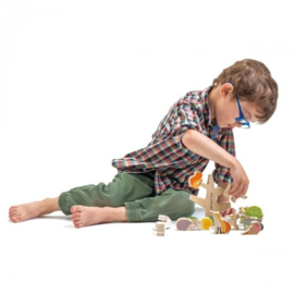 Stapelboom met dieren tender leaf