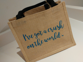 Jute shopper mini | Persoonlijke opdruk