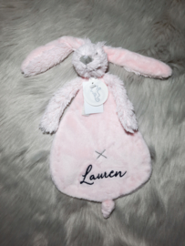 Rabbit Richie | Knuffeldoekje | Pink