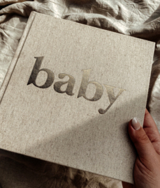 Baby Invulboek Linnen