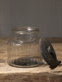 Glazen voorraadpot Small