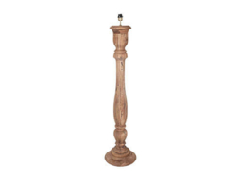 Vloerlamp rond hout 125