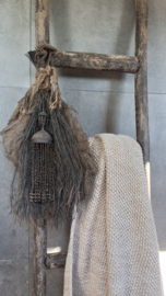 Shabby Doek Met stoere Hanger rond