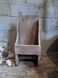 Wc rolhouder oud hout