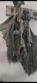 Shabby Doek Met stoere Hanger rond