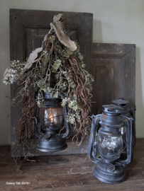 LED OLIELAMP ZWART