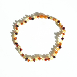 Baltische natuurlijke Amber peuter Ketting | Mix