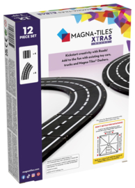 MagnaTiles| XTRAS Roads | 12 stuks