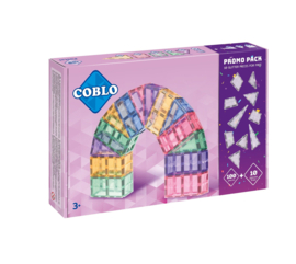 Coblo | Pastel | 100 + 10 glitterstenen GRATIS