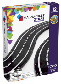 MagnaTiles| XTRAS Roads | 12 stuks